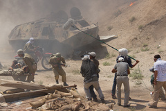 پشت صحنه سریال "بوی باران"